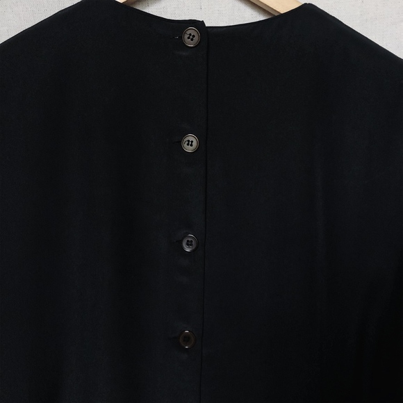 Vintage Christian Dior Chemise Blouse Button Back - Picture 7 of 7